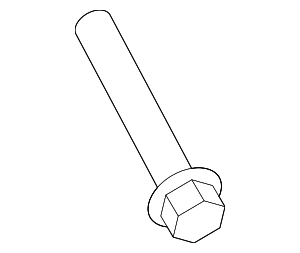 N807396S100 - Engine: Bracket Bolt for Ford Image