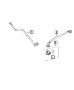 68548886AC - Engine: Pcv Valve for Chrysler: Pacifica, Voyager | Dodge: Durango | Jeep: Gladiator, Grand Cherokee, Grand Cherokee L, Wrangler | Ram: 1500, ProMaster 1500, ProMaster 2500, ProMaster 3500 Image