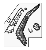 92402AT010 - Electrical: Tail Lamp Assembly for Kia: Niro, Niro EV Image