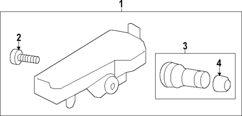 Tire Pressure Monitor Components for 2024 Subaru Crosstrek #0