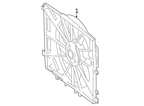 Cooling Fan for 2022 Mercedes-Benz GLA45 AMG #0
