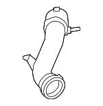 9C3Z9B659A - Engine: Air Tube for Ford: F-250 Super Duty, F-350 Super Duty Image