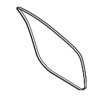 971831721Y - Body: Weather-Strip On Body for Porsche: Panamera Image