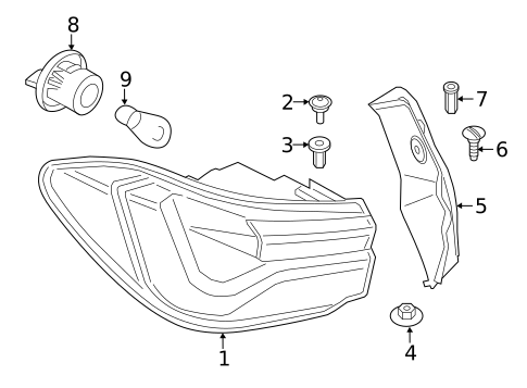 Tail Lamps for 2022 BMW X2 #0
