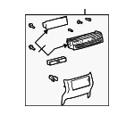 5890360121C0 - Body: End Panel for Lexus: GX470 Image