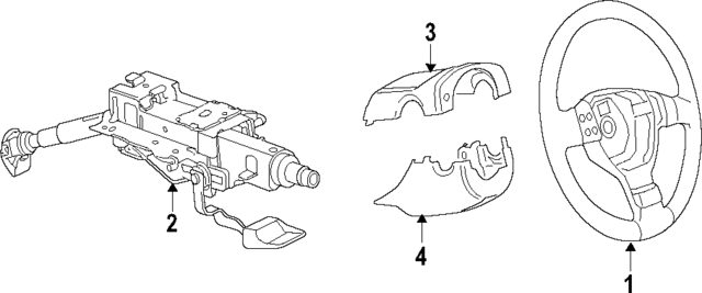 5C0419091DGNGB - : Steering Wheel for Volkswagen Image