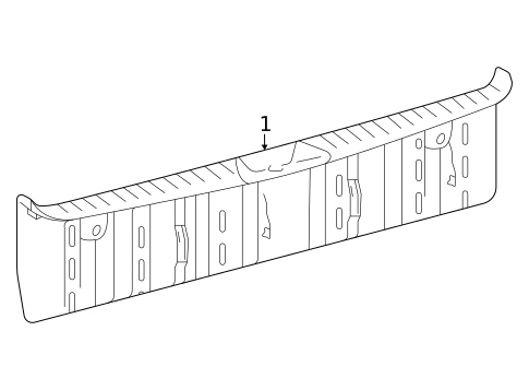 Interior Trim - Rear Body for 2024 Toyota Sienna #0