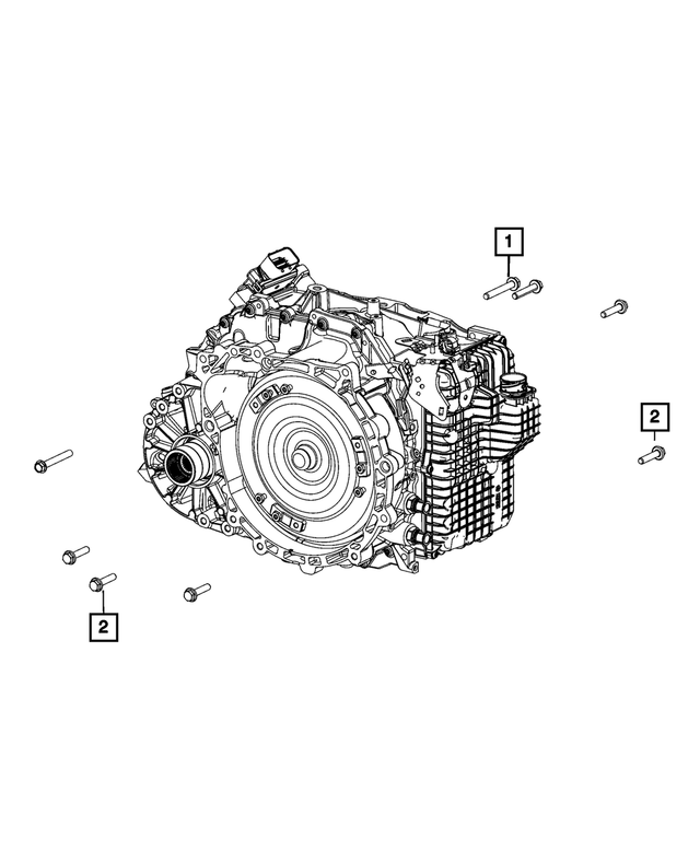 6510257AA - Differential and Drive Line: Double Ended Stud for Dodge: Hornet | Jeep: Grand Cherokee, Grand Cherokee L, Wrangler Image