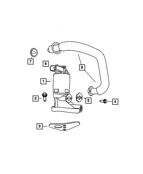 EGR System for 2007 Dodge Durango #0