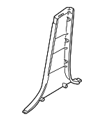 K2A168230H96 - Body: Lower Center Pillar Trim for Kia: Sephia, Spectra Image