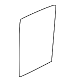 K2A16862496 - Body: Lower Center Pillar Trim Cover for Kia: Spectra Image