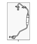 4893761AD - Engine: Oil Feed Tube for Jeep: Cherokee Image