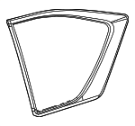 6271060N60 - Body: Quarter Glass for Lexus: LX600, LX700h Image