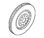 4H0615302G - : Rotor Right for Audi: A8 Quattro, S8 Image