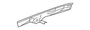64611TK4A00ZZ - : Inner Rail for Acura Image