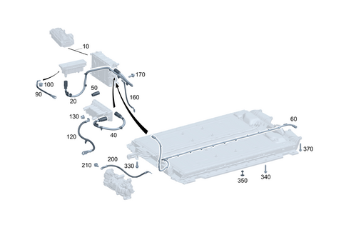 Electric Drive Energy Supply for 2025 Mercedes-Benz EQS 450 SUV #0
