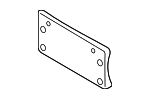 991701051011E0 - Body: License Bracket for Porsche Image