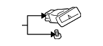MR406456 - Body: Hazard Switch for Mitsubishi Image