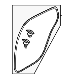 83140CU000 - : Door Weather-Strip for Genesis: GV60 Image