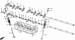 14781MB9000 - Engine: COTTER, VALVE for Honda Image