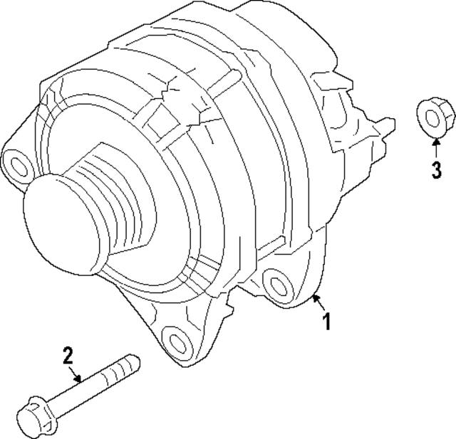 231007LG0A - : Alternator for Nissan: Kicks Image