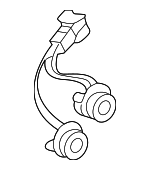 84931AE100 - Electrical: Socket for Subaru: Legacy, Outback Image