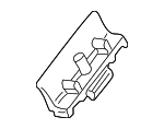 4493722 - Body: Reveal Molding Clip for Saab: 9-3, 900 Image