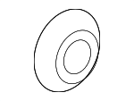 90820SNA003 - Body: Water Shield Grommet for Honda: Accord, CR-V, HR-V, Insight, Odyssey, Pilot, Ridgeline Image