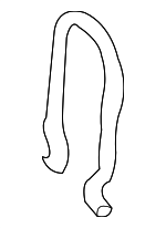 30699080 - Body: Retainer Spring for Volvo Image