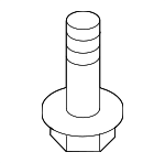 1125406161 - Body: Sunroof Assembly Bolt for Kia: Amanti, EV9, Forte, Forte Koup, K5, K900, Niro, Niro EV, Optima, Rio, Sedona, Sorento, Soul, Soul EV, Stinger, Telluride Image