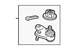 4333019275 - : Suspension Ball Joint (Left, Right, Front, Lower) for Scion: iM, tC, xB | Toyota: C-HR, Camry, Corolla iM, GR Corolla, Mirai, Prius V Image