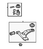 4806812300 - Suspension: Lower Control Arm for Toyota Image image