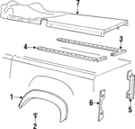 ALO710020P - : Flare for Land-Rover Image