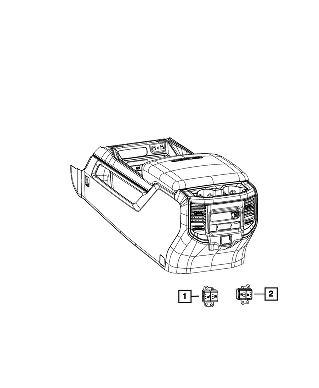 7RQ81TX7AA - Electrical: Heated Seat Switch for Mopar Image