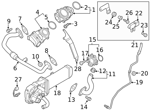 Emission Components for 2014 Volkswagen Beetle #0