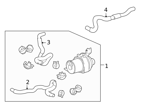 Front Heater Unit for 2007 Toyota Highlander #1