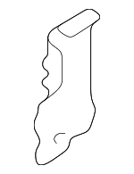 51630AE27A - Body: Plate for Subaru: Baja Image