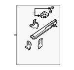 51620AE32A - Body: Front Side Member for Subaru: Baja Image