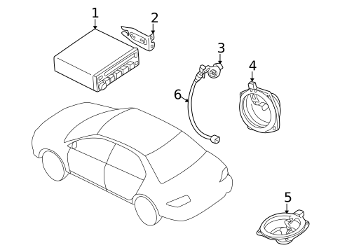 Sound System for 2005 Mitsubishi Lancer #0