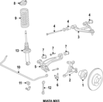 NA7534156 - : Bushings for Mazda: Miata Image