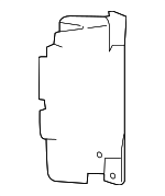 15870606 - Cooling System: Side Baffle for Cadillac: Escalade | Chevrolet: Silverado 1500, Tahoe | GMC: Sierra 1500, Yukon Image