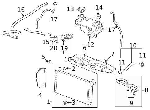 Hardware, Fasteners & Fittings for 2009 GMC Sierra 1500 #0
