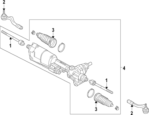 Steering Gear & Linkage for 2023 Audi Q5 PHEV #1