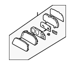 85013FA260 - Body: Cluster Assembly for Subaru: Impreza Image