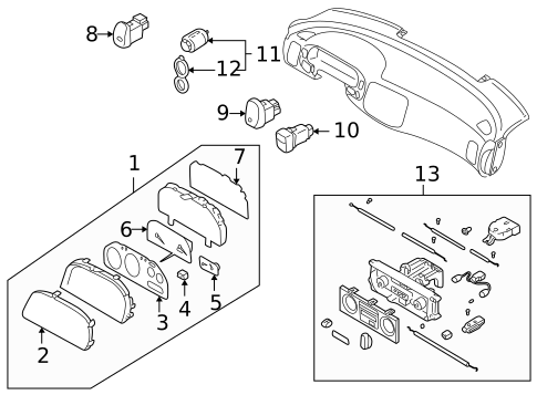 Window Defroster for 1998 Subaru Impreza #0