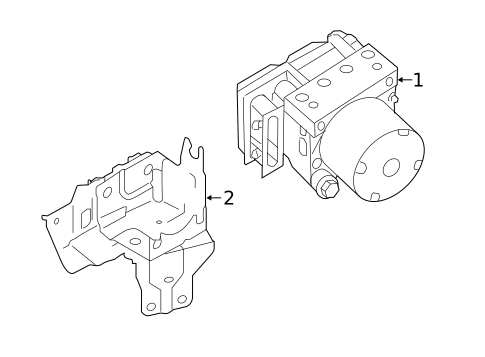 ABS Components for 2021 Nissan Qashqai #0