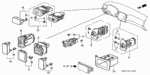 35861S84T01 - Electrical/Exhaust/Heater/Fuel: BULB, NEO-WEDGE (T3) (14V 60MA) (TOYO) for Honda Image