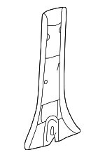 6241360051A1 - Body: Center Pillar Trim for Lexus: LX470 Image