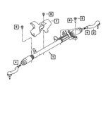 68014944AA - : Outer Tie Rod End for Mopar Image