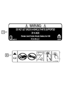 4858621AD - Labels: Jack Caution Label for Mopar Image